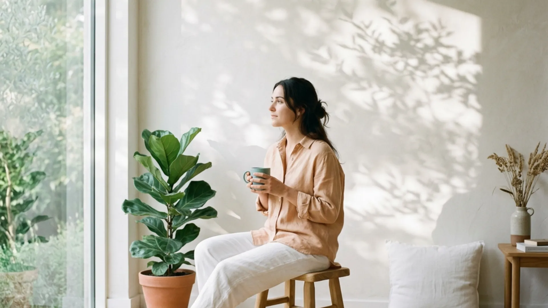 Beautiful and relaxing sunset beach
