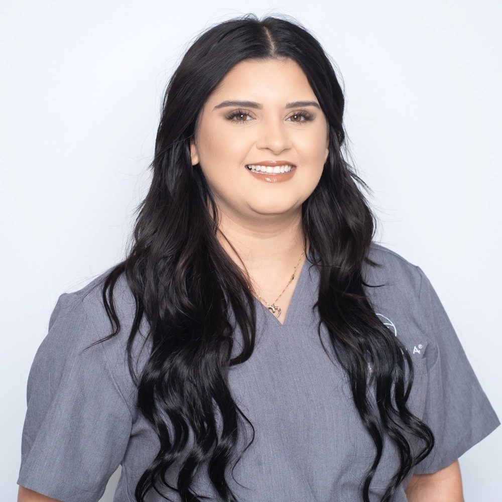 Professional photograph of Cynthia Holguin in studio